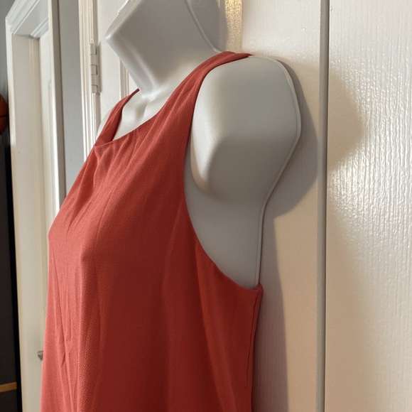 Suzy Sheir Coral colour dress size M - Picture 4 of 5